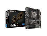 GIGABYTE Z790 D, Socket 1700, Intel® Z790 (14/13/12th Gen CPU), 14Phases, CPU graphics, HDMI, DP, Dual 4xDDR5-7600, 3xPCIe X16 5.0, 4xSATA3, RAID, 3xM.2 4.0, 2xPCIe X1, Realtek HDA 7.1, 2.5GbE LAN, 1xUSB-C 3.2Gen2, 1xUSB 3.2Gen2, 7xUSB3.2(6A+1C), RGB Fusi